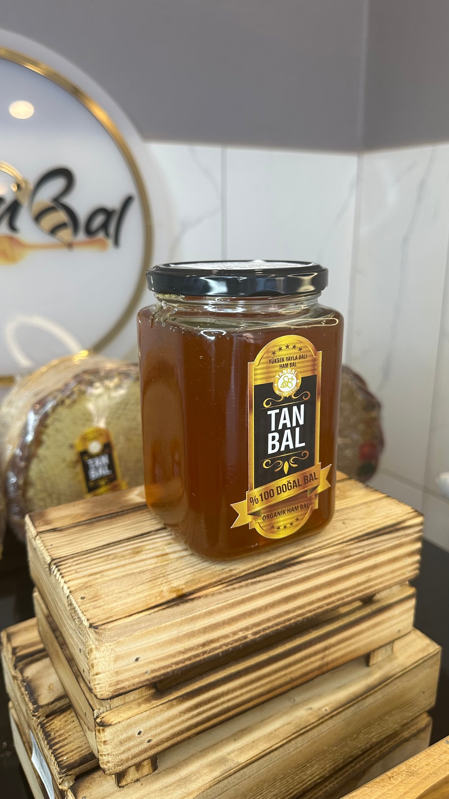 Organik Yüksek Yayla Balı Net 1000 Gr