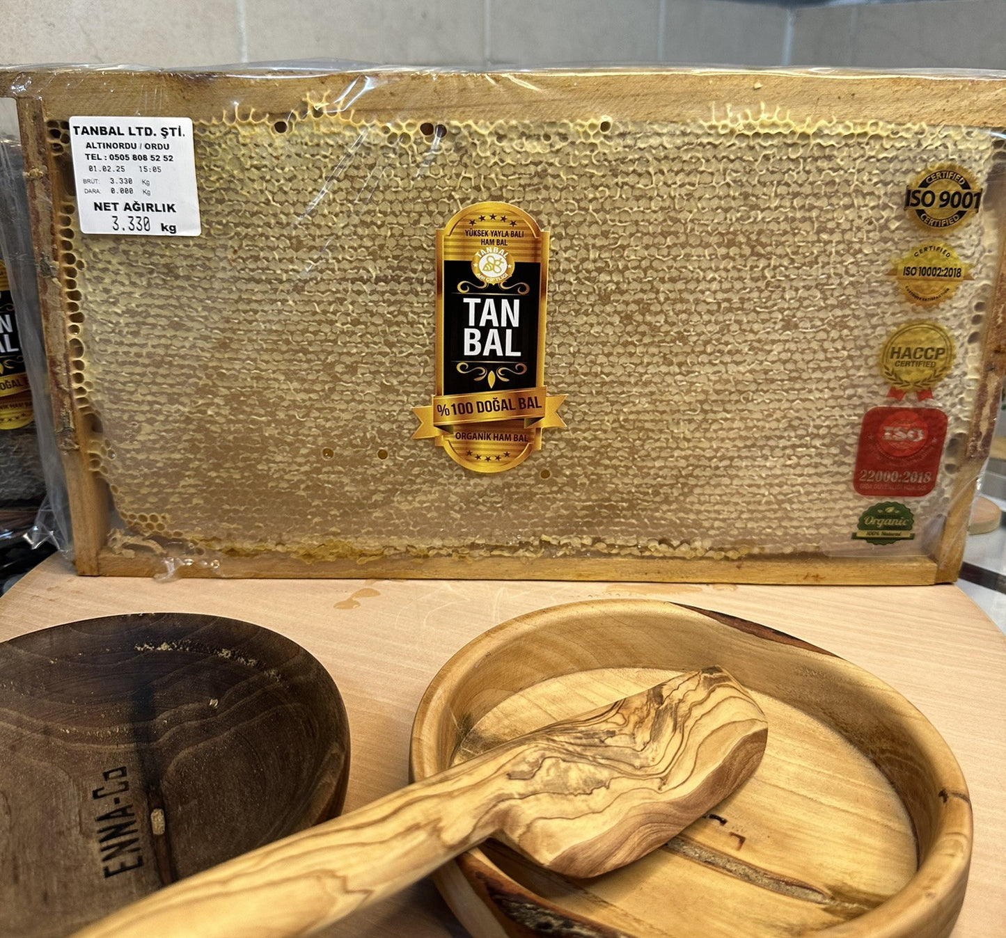 Organik Yayla Çiçek Balı 2800 Gr