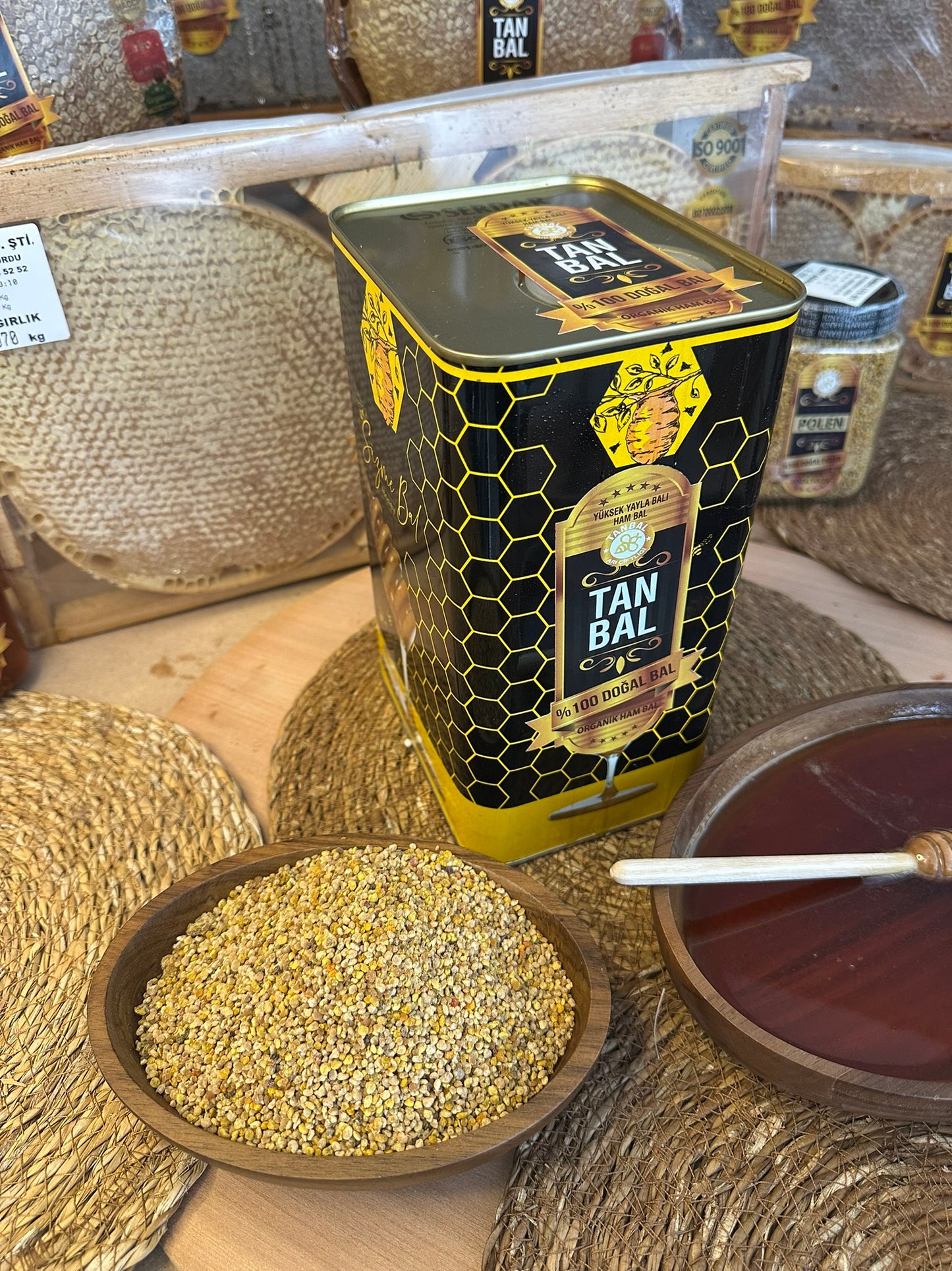Organik Yüksek Yayla Balı Süzme Bal 5 Kg