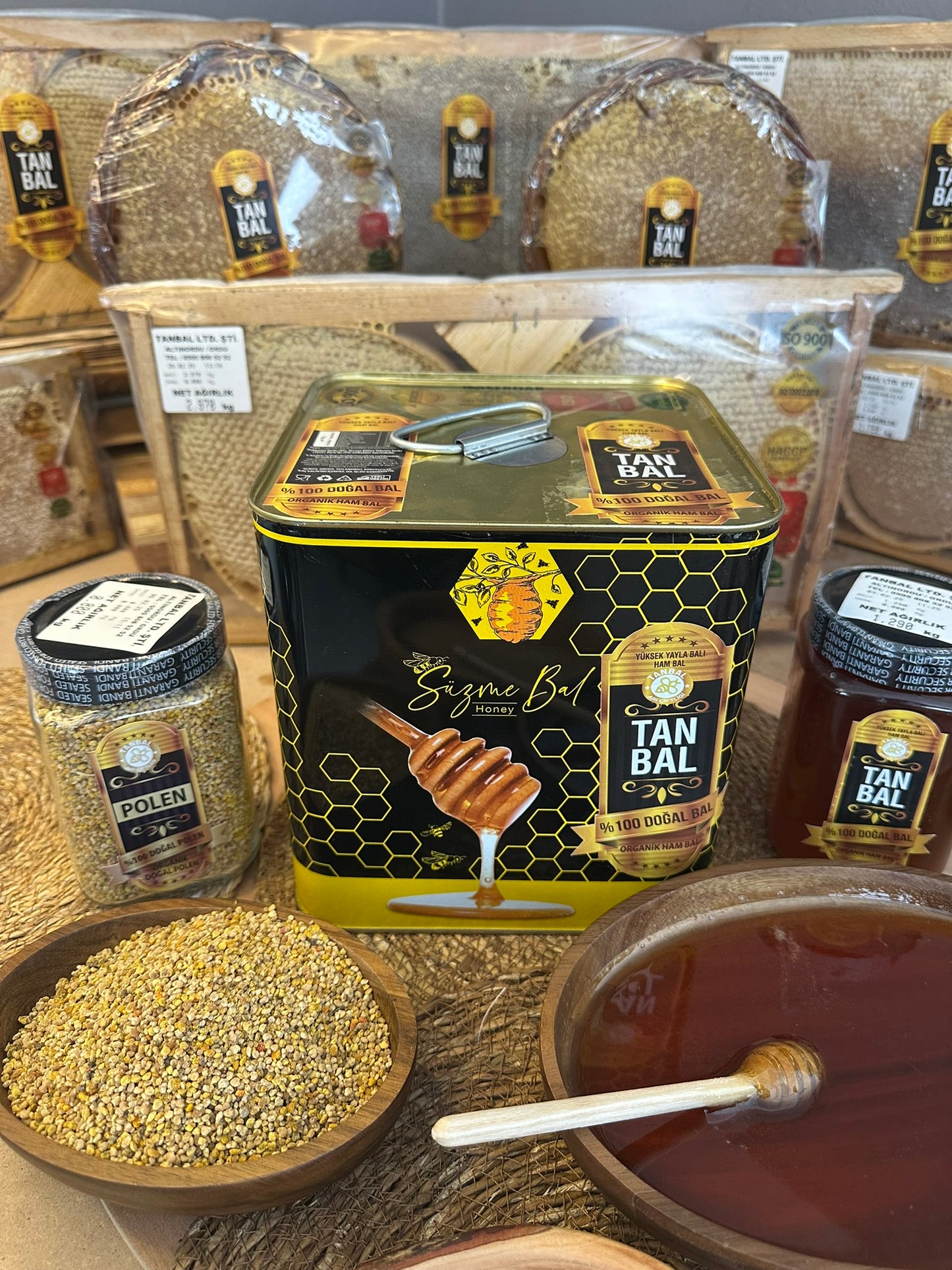 Organik Yüksek Yayla Balı 10 Kg