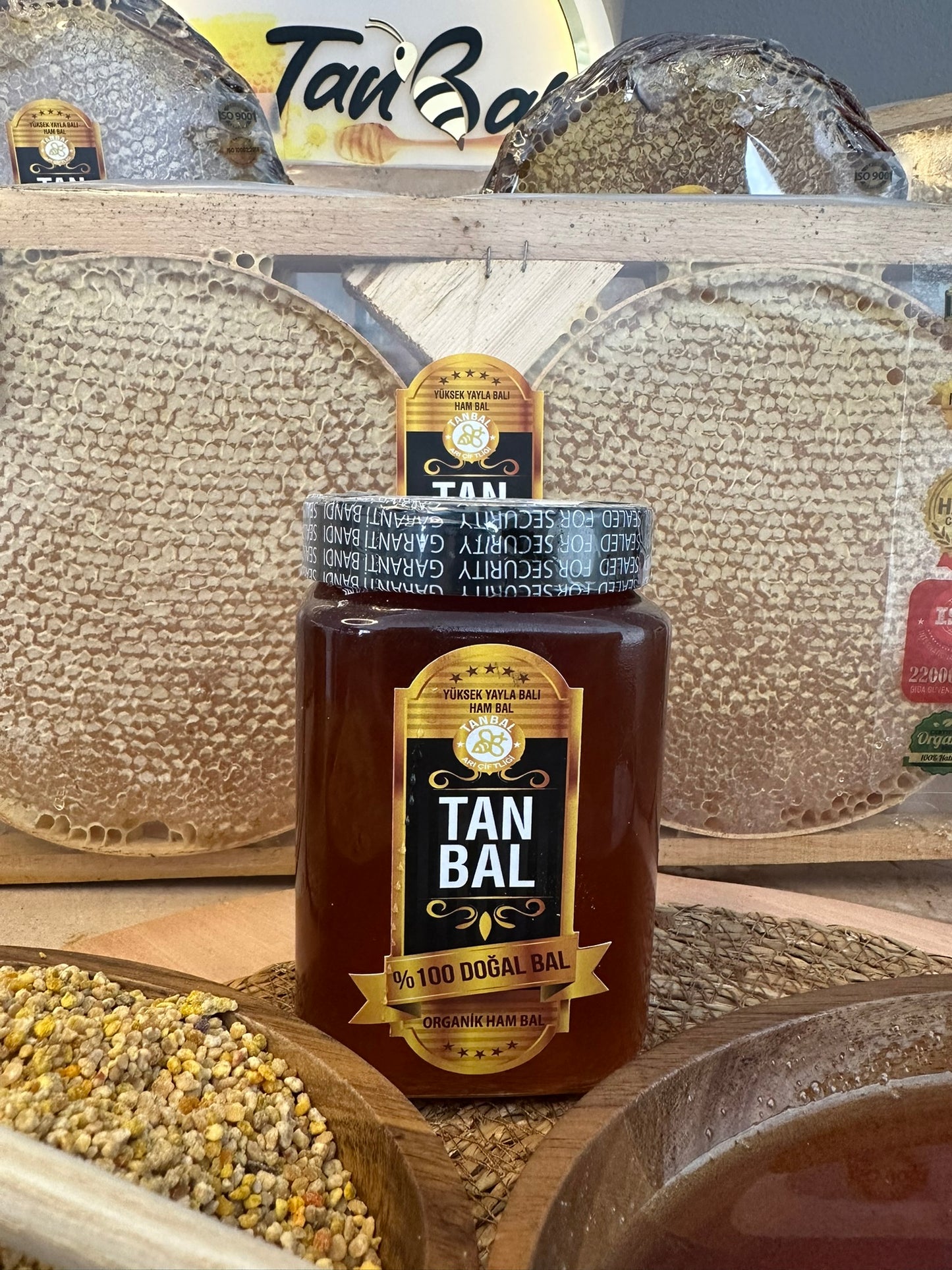 Organik Yüksek Yayla Balı Net 1000 Gr