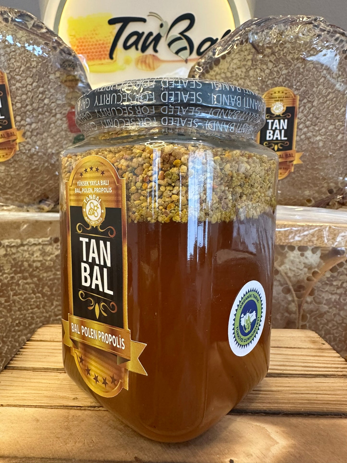 TANBAL BAL + POLEN + PROPOLİS Karışımı – 1 KG
