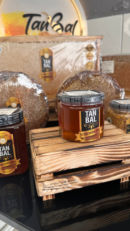 Tanbal Organik Süzme Bal net 480 gr