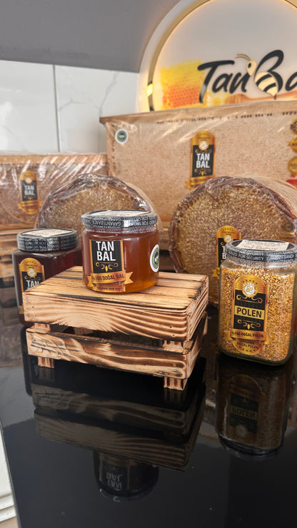 Tanbal Organik Süzme Bal net 480 gr