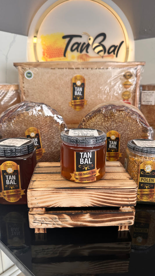 Tanbal Organik Süzme Bal net 480 gr