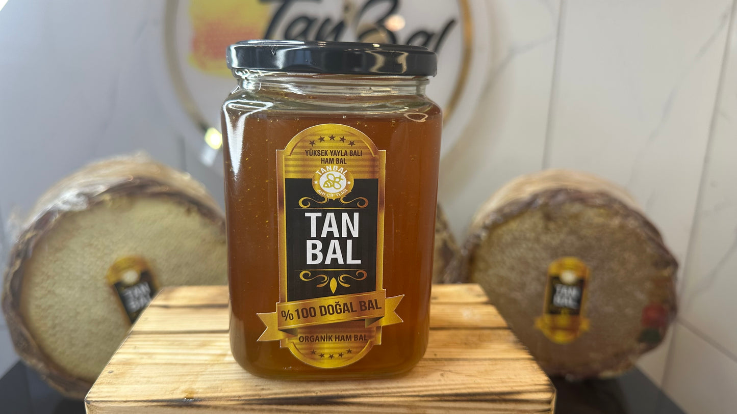 Organik Yüksek Yayla Balı Net 1000 Gr