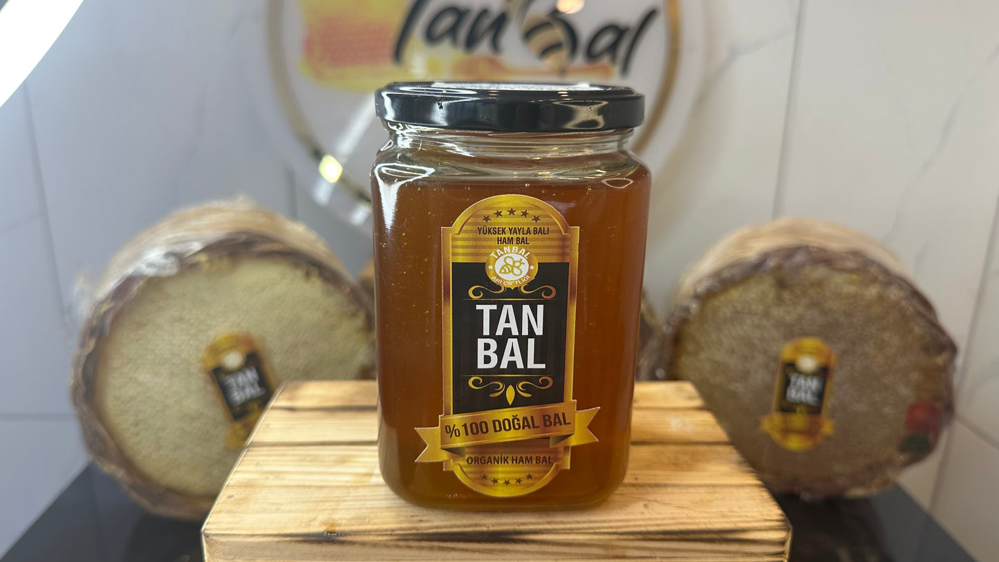 Organik Yüksek Yayla Balı Net 1000 Gr