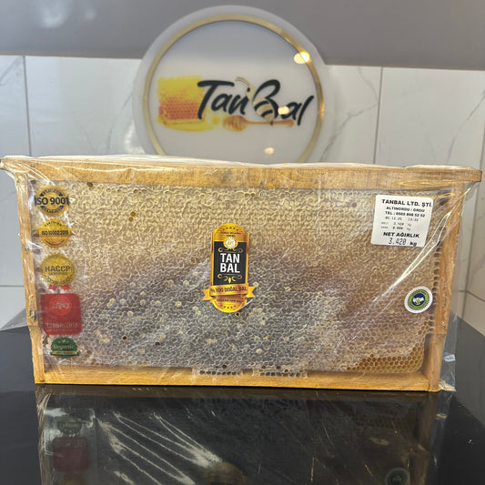 Organik Çerçeve Bal (kırmızı) 3000 Gr