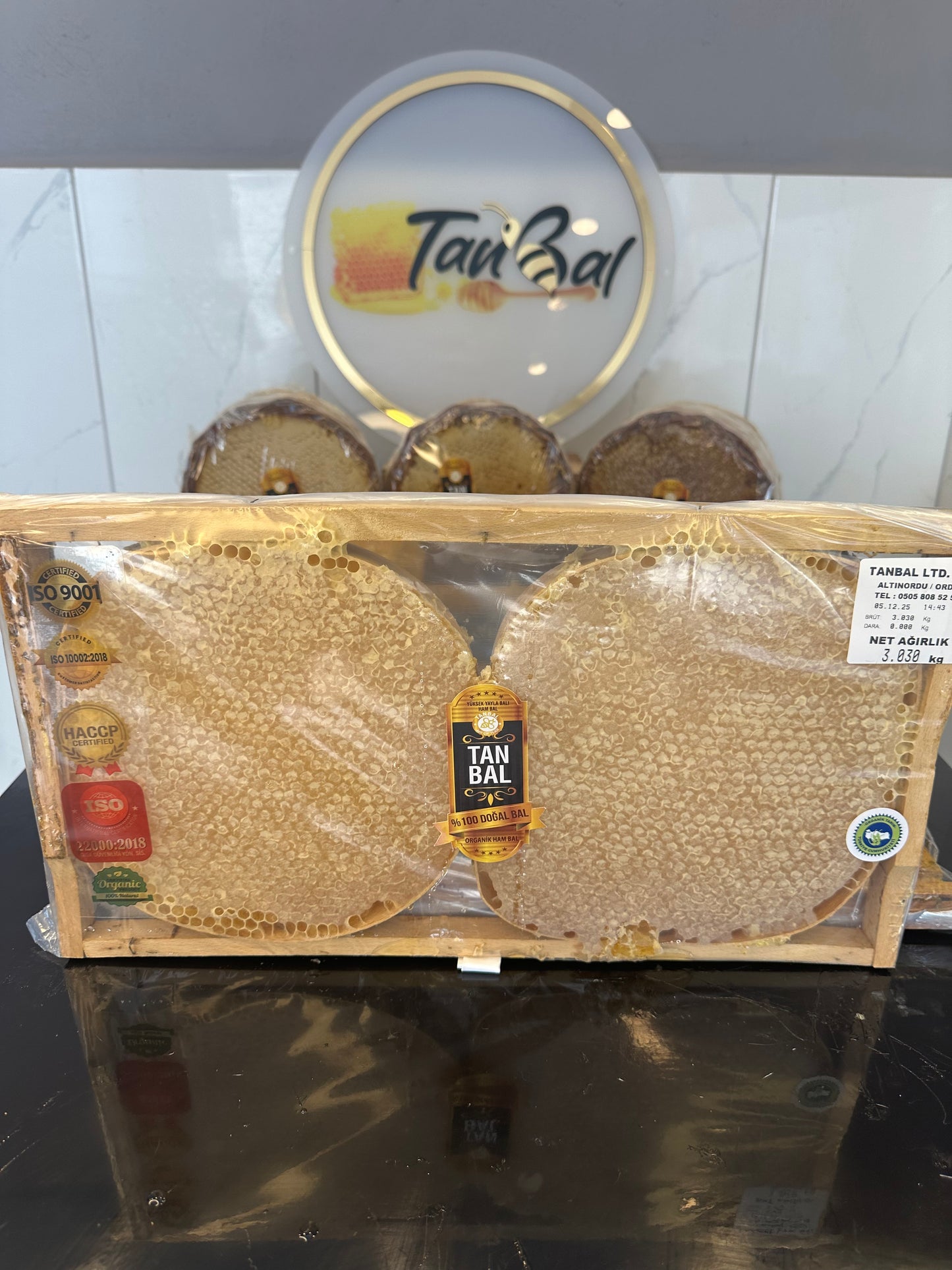 Organik Karakovan Çerçeve Bal 2400 Gr