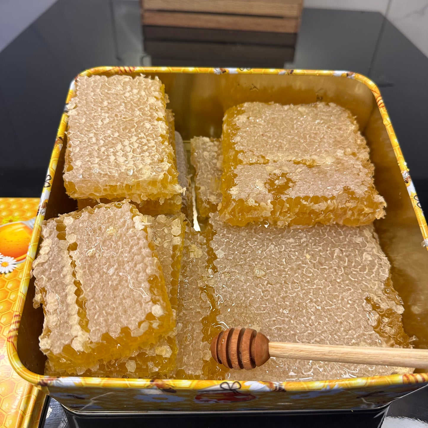 Tanbal Petekli Bal Sarı Renk 1.3kg gurme lezzet