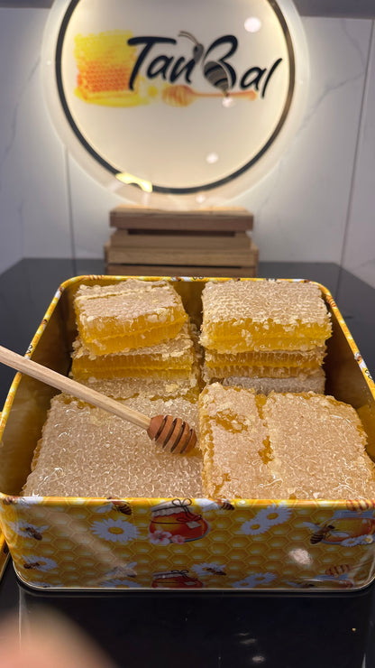 Tanbal Petekli Bal Sarı Renk 1.3kg gurme lezzet