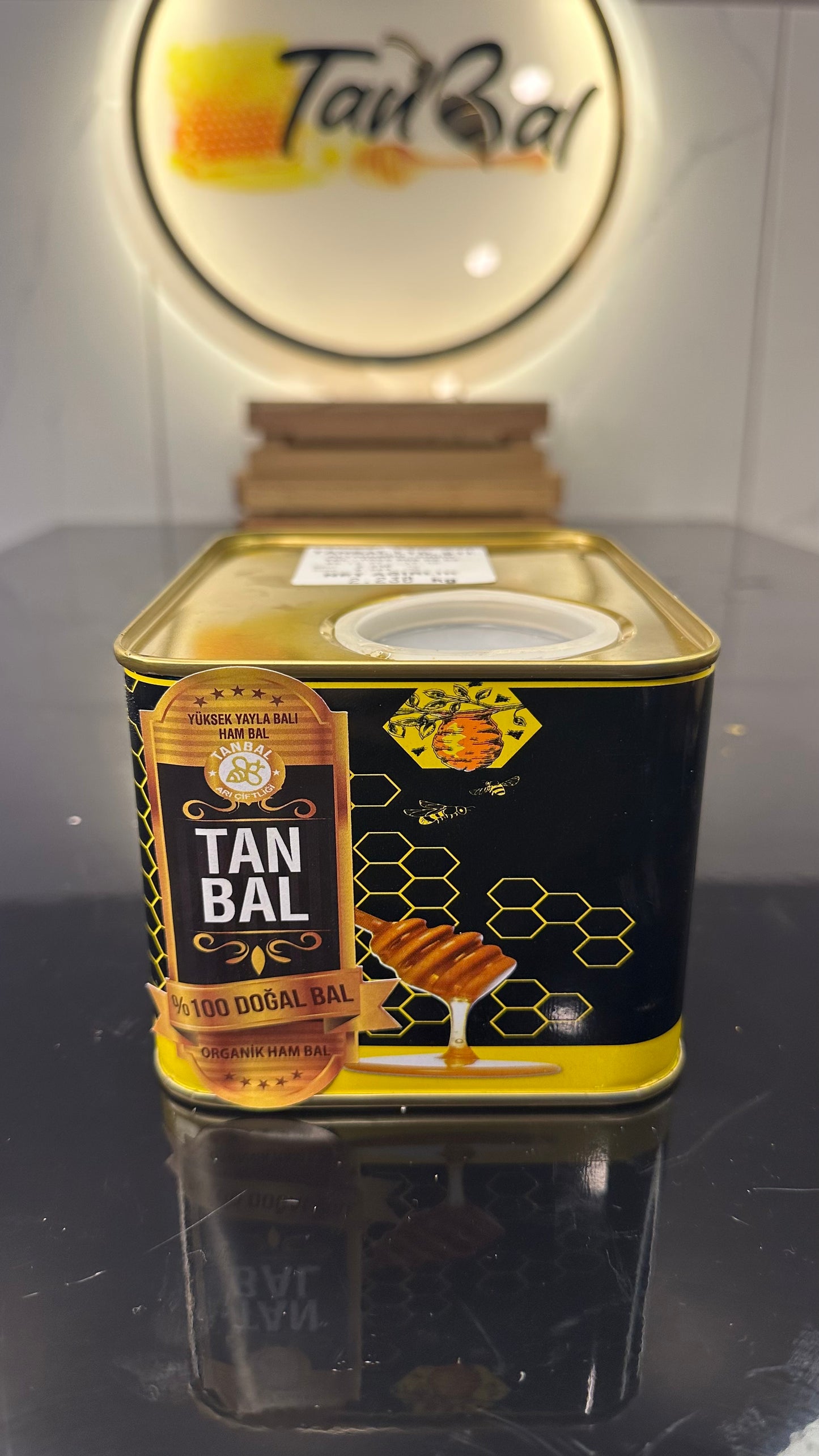 Tanbal 2 kg Yüksek Yayla  Süzme Bal
