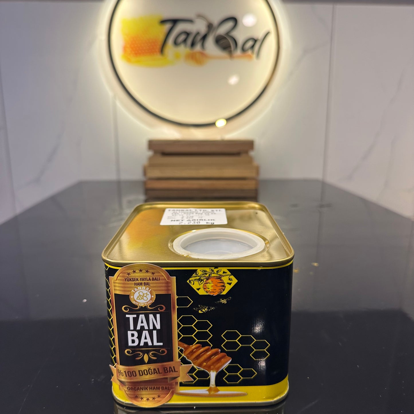 Tanbal 2 kg Yüksek Yayla  Süzme Bal