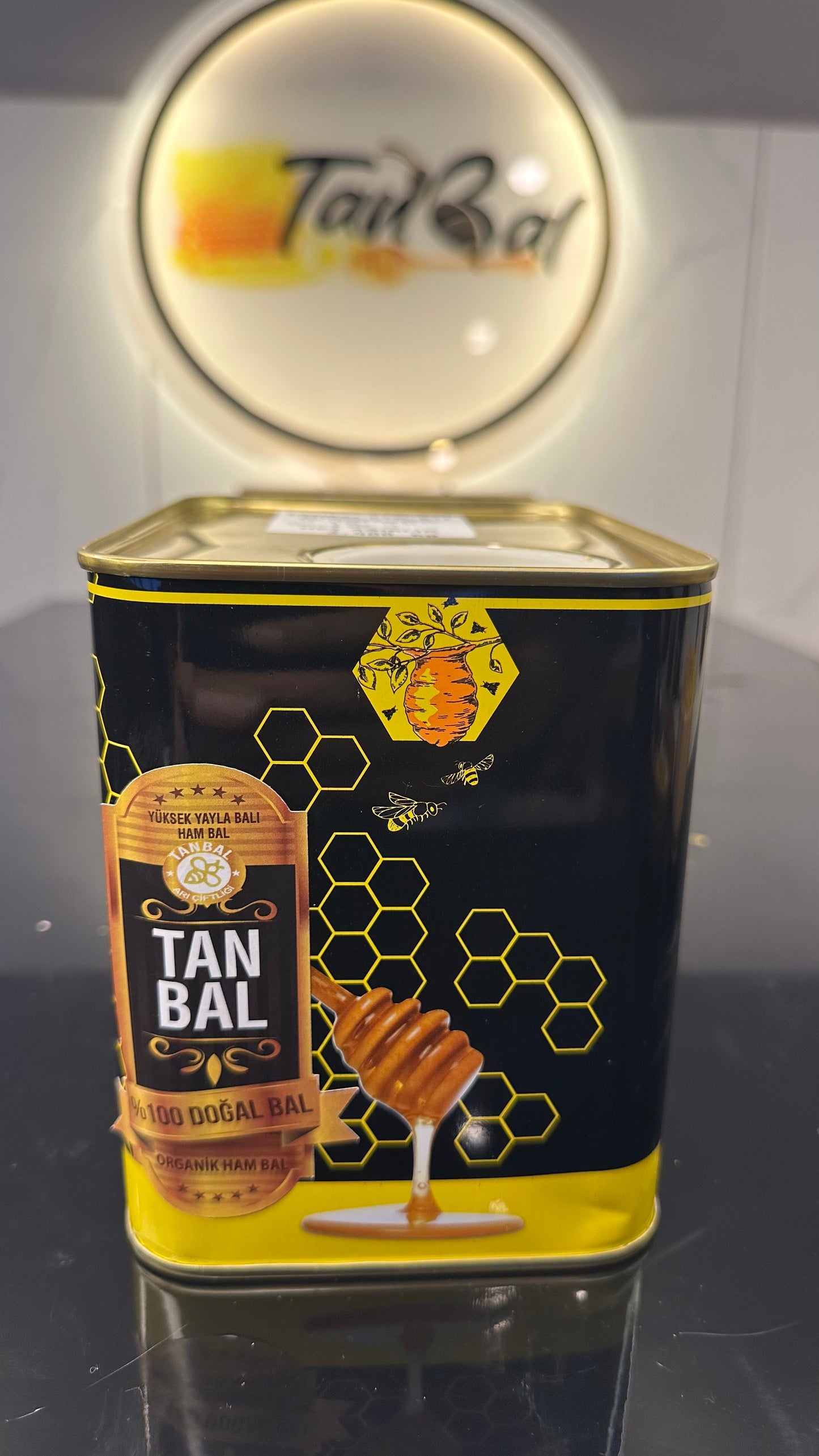 Tanbal 3 kg Yüksek Yayla Süzme Bal