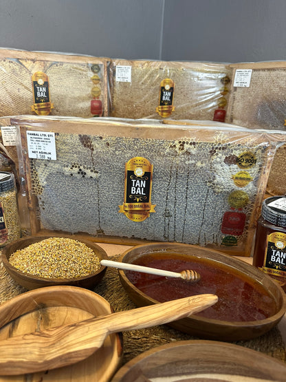 Organik Petekli Bal Siyah Renk 3000 Gr