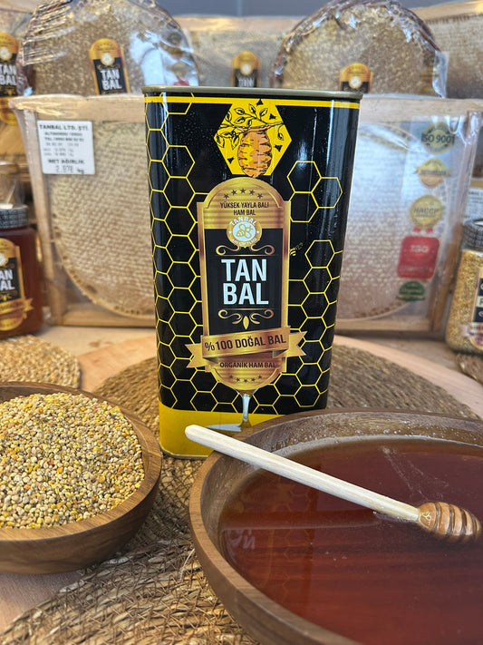 Organik Yüksek Yayla Balı Süzme Bal 5 Kg
