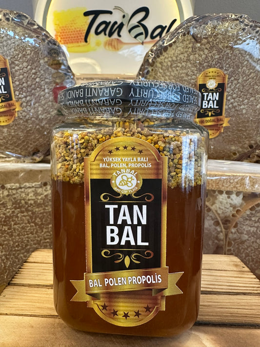 TANBAL BAL + POLEN + PROPOLİS Karışımı – 1 KG