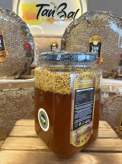 TANBAL BAL + POLEN + PROPOLİS Karışımı – 1 KG