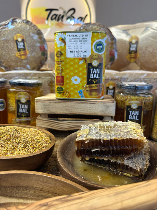 Tanbal 3 kg Yüksek Yayla Süzme Bal