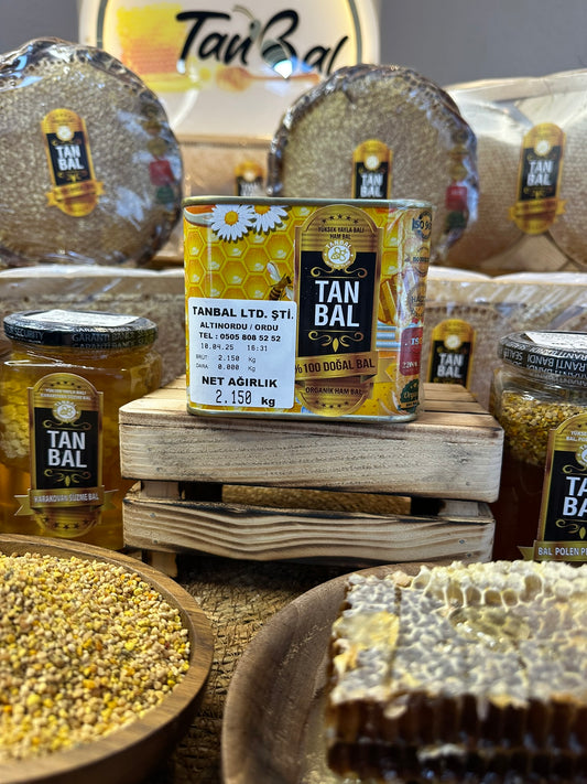 Tanbal 2 kg Yüksek Yayla  Süzme Bal