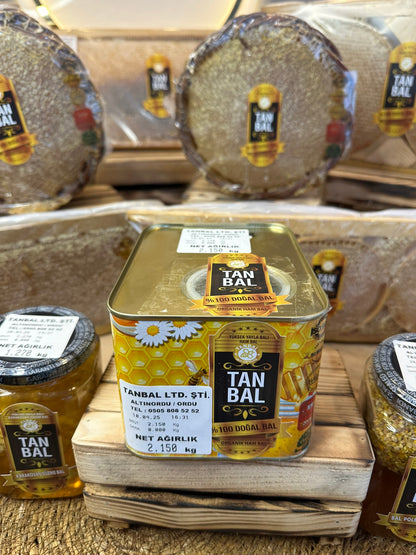 Tanbal 2 kg Yüksek Yayla  Süzme Bal