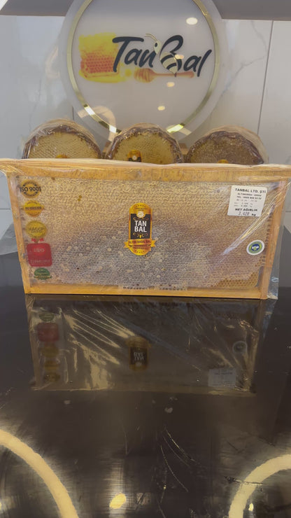 Organik Çerçeve Bal (kırmızı) 3000 Gr