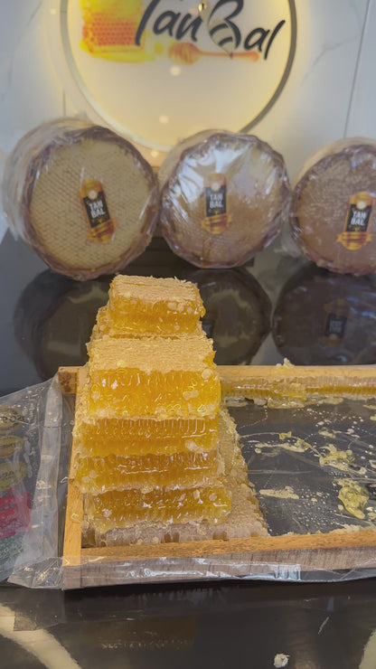 Tanbal Petekli Bal Sarı Renk 1.3kg gurme lezzet